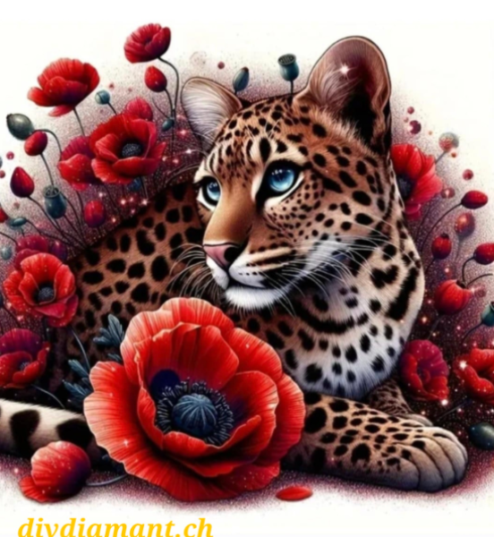 Diamond Painting Leopard